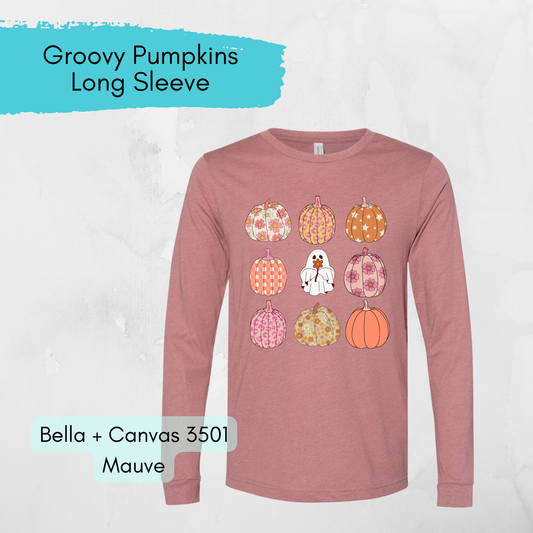 Groovy Pumpkins Tee (Available in Youth & Adult!)