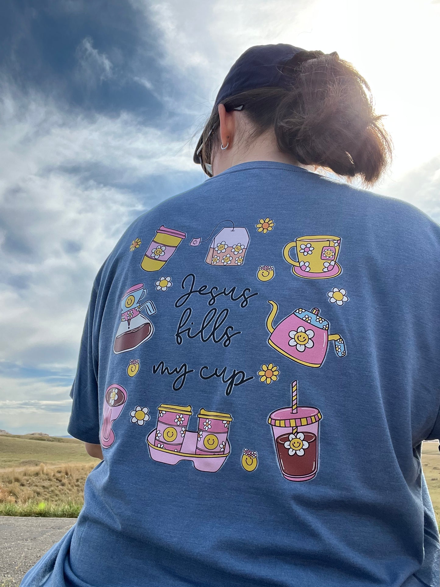 Jesus Fills My Cup Short Sleeve Tee