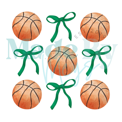 Green Bows Sports Tee
