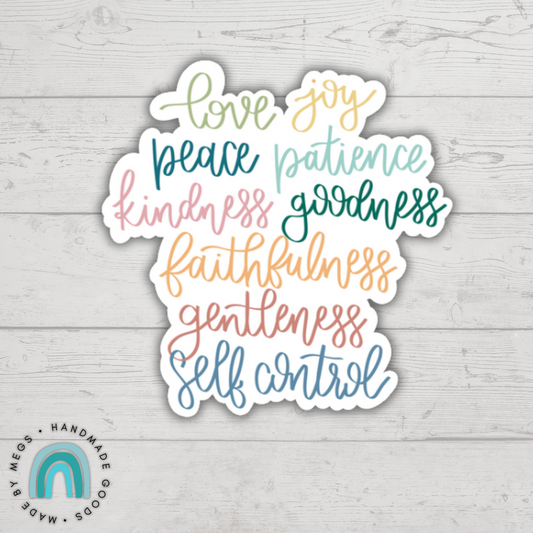 Fruit of the Spirit Sticker