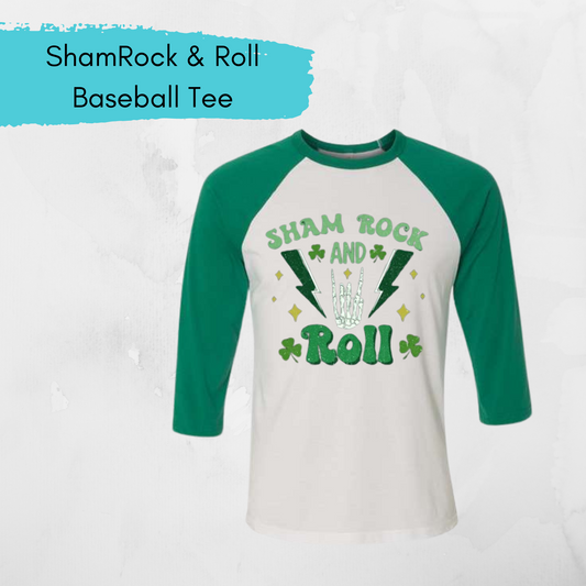 ShamRock & Roll Baseball Tee