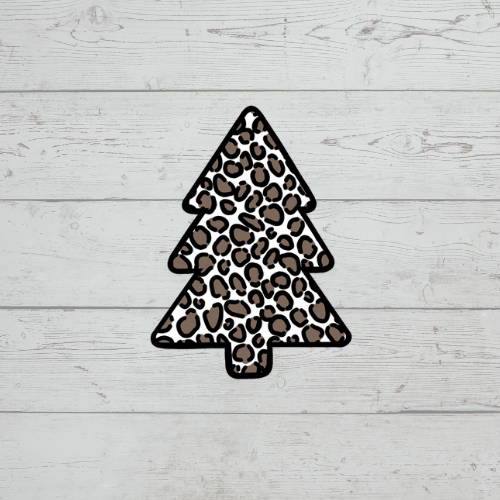 Festive Trees 2 inch Stickers