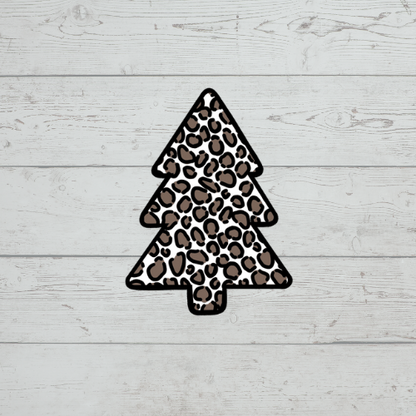 Festive Trees 2 inch Stickers