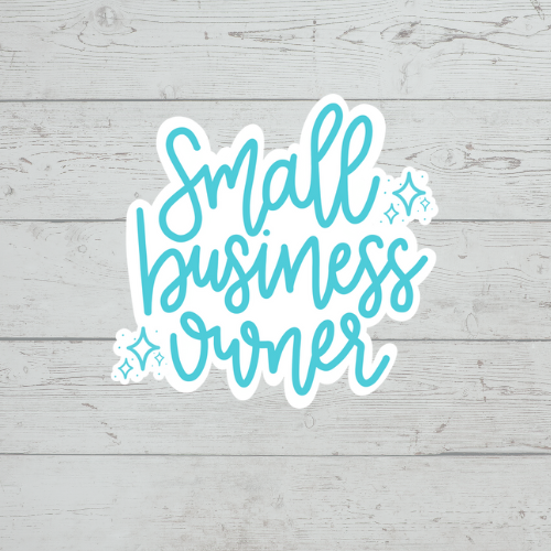 Small Business Owner 3" Sticker