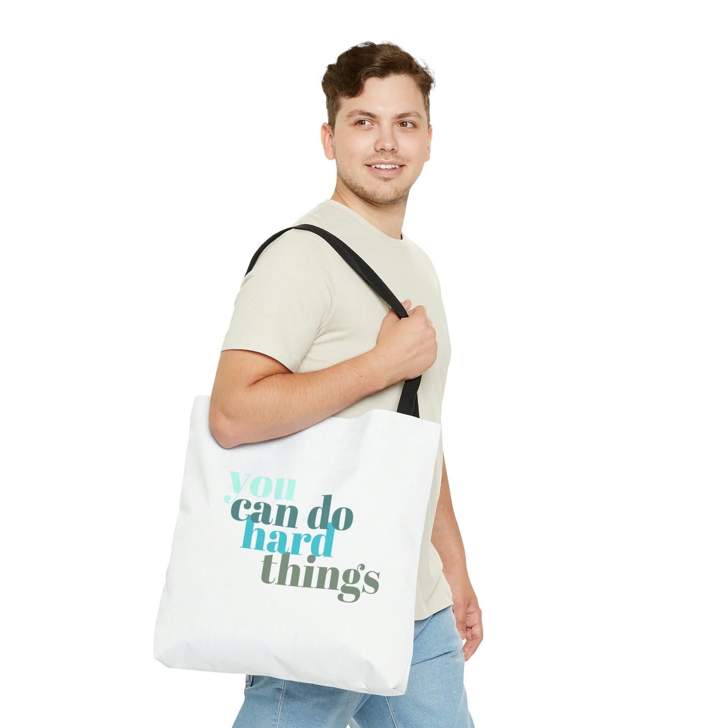 You Can Do Hard Things Tote Bag